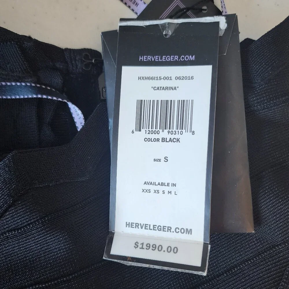 Herve Leger Maxi Dress "NEW" - Picture 12 of 16